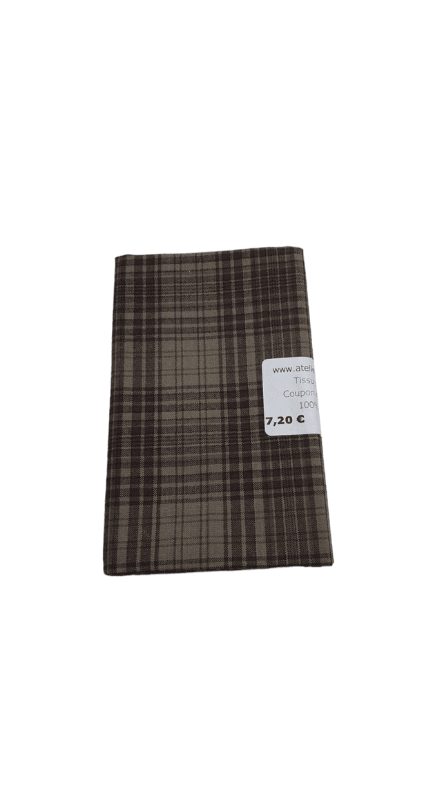 TISSU JAPONAIS A CARREAUX