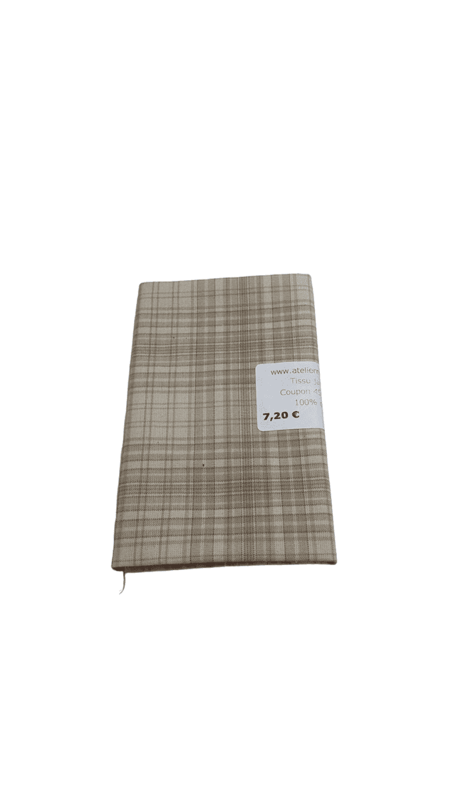 TISSU JAPONAIS A  CARREAUX